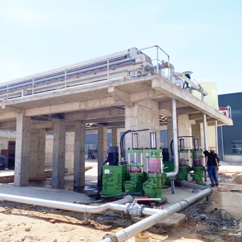 壓濾機節(jié)能進料泵，液壓陶瓷柱塞泥漿泵