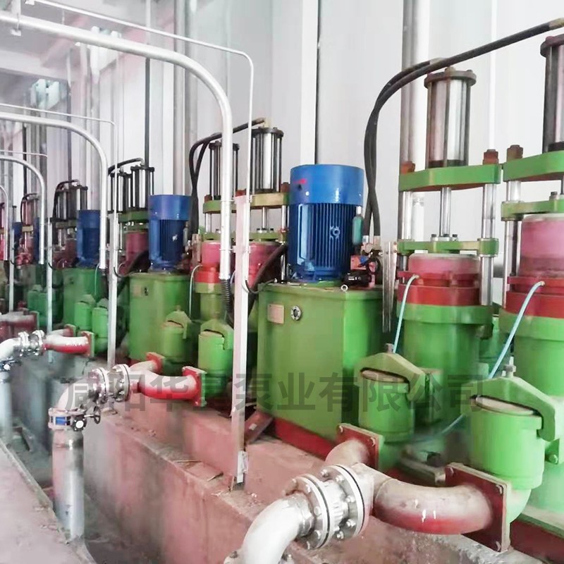 壓濾機節(jié)能進料泵，液壓陶瓷柱塞泥漿泵