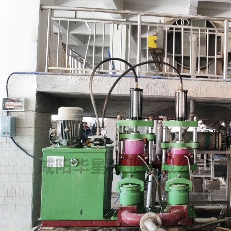 壓濾機節(jié)能進料泵，液壓陶瓷柱塞泥漿泵