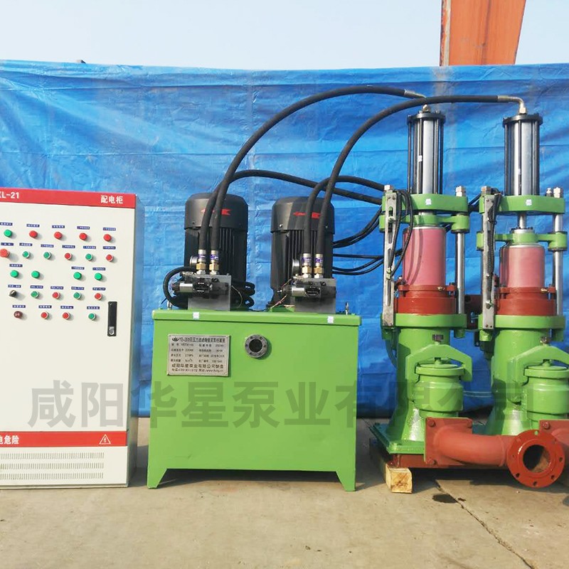 壓濾機節(jié)能進料泵，液壓陶瓷柱塞泥漿泵