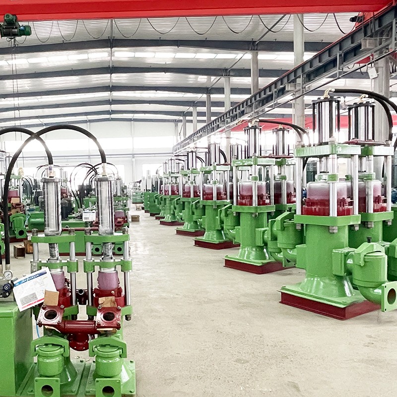 壓濾機節(jié)能進料泵，液壓陶瓷柱塞泥漿泵