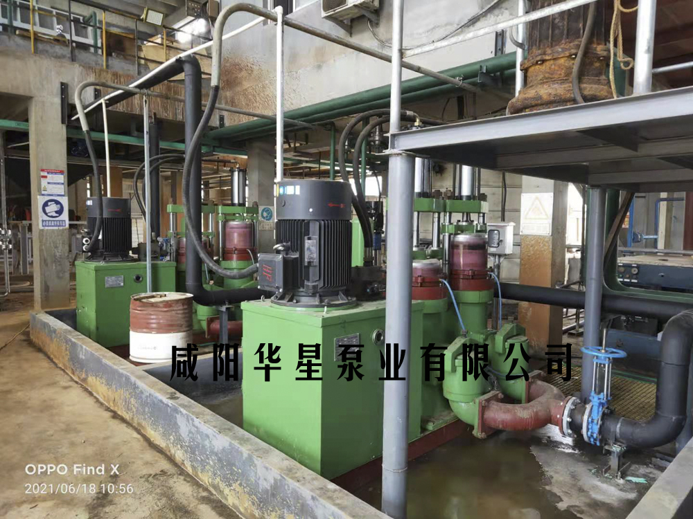 YB300-40柱塞泥漿泵市政污水處理現(xiàn)場